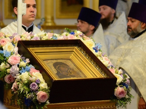 В Саранск  доставлена Казанская икона Божией Матери 