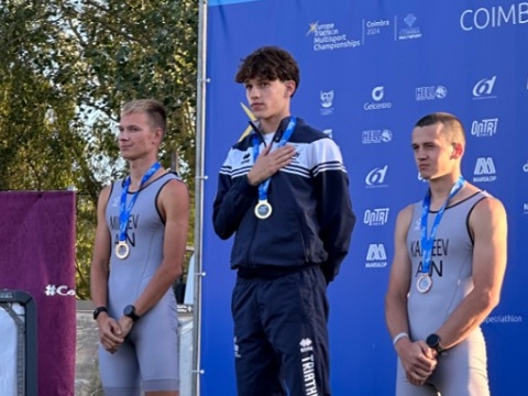 Роман Минеев стал серебряным призёром Первенства Европы по дуатлону в Португалии