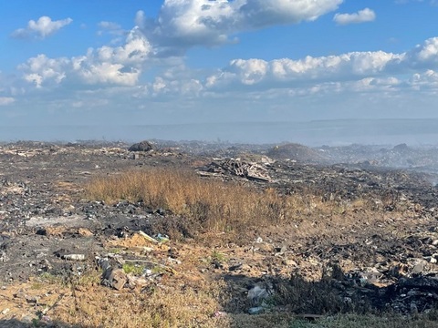 Росприроднадзор в Мордовии вынес МУП «Коммунальник» предостережение в связи с возгоранием на полигоне ТКО