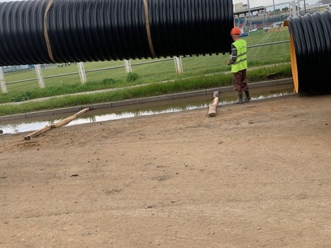 В Саранске продолжаются работы на новой трассе канализационных сетей протяженностью более 600 м
