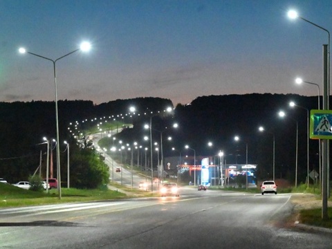 В Саранске установили более 500 современных светодиодных светильников 