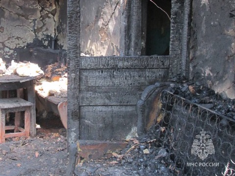 Житель Мордовии спас из пожара жену, сына и трех внуков