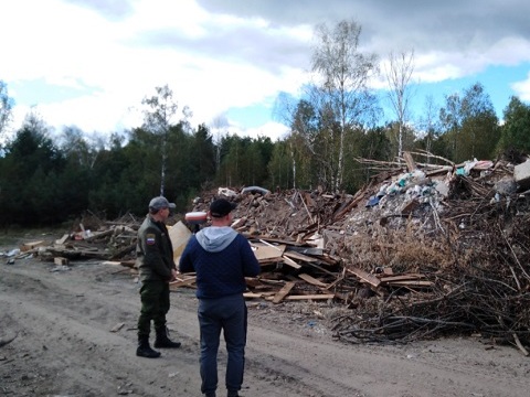 В Мордовии выявлена несанкционированная свалка на площади более 1700 кв.м.