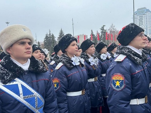 Кадеты Мордовии приняли участие в Параде Памяти в Самаре