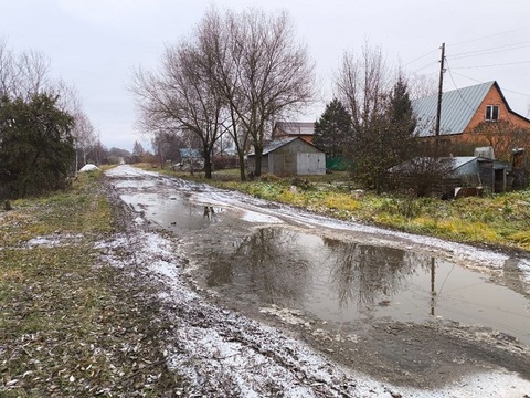 Народный фронт занялся проблемой с дорогой в селе Приволье