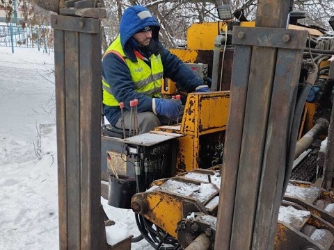 В Саранске меняют участки водопровода бестраншейным методом