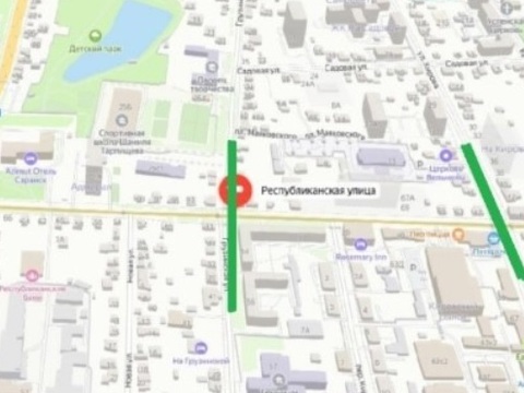 На юго-западе Саранске со 2 по 23 мая будет действовать ограничение движение в связи с ремонтом коллектора
