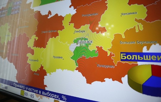 Выборы ПФО. Результаты выборов в мордовии
