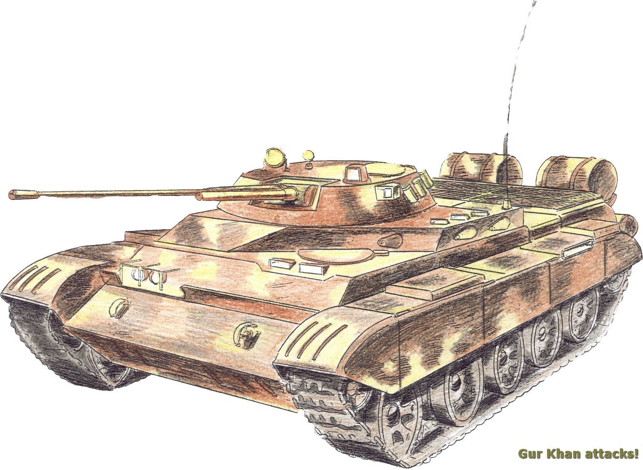  Секретная украинская тяжелая БМП-55У 1998 года