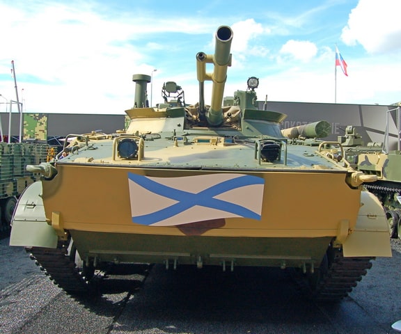 Флотская БМП-3Ф – одна из лучших боевых машин пехоты для морпехов