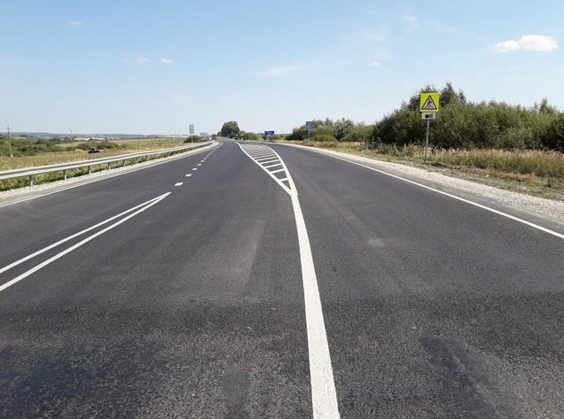 В Мордовии ведется капитальный ремонт дороги г. Саранск - с. Кочкурово