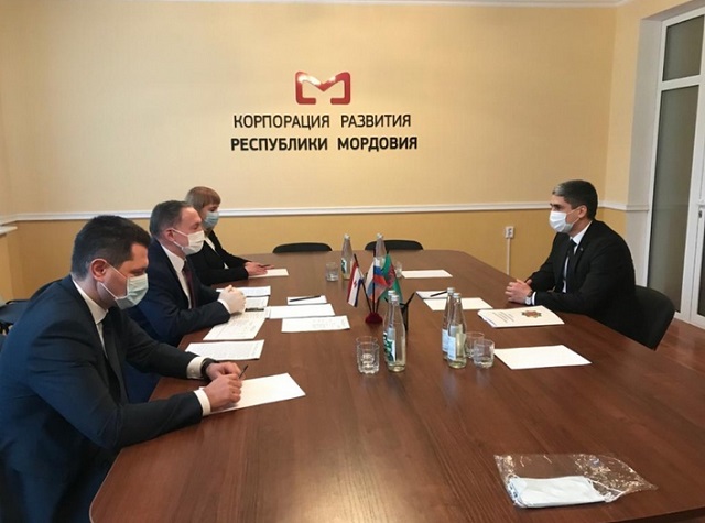 Владимир Сушков в Саранске провел рабочую встречу с Генеральным консулом Туркменистана в РФ
