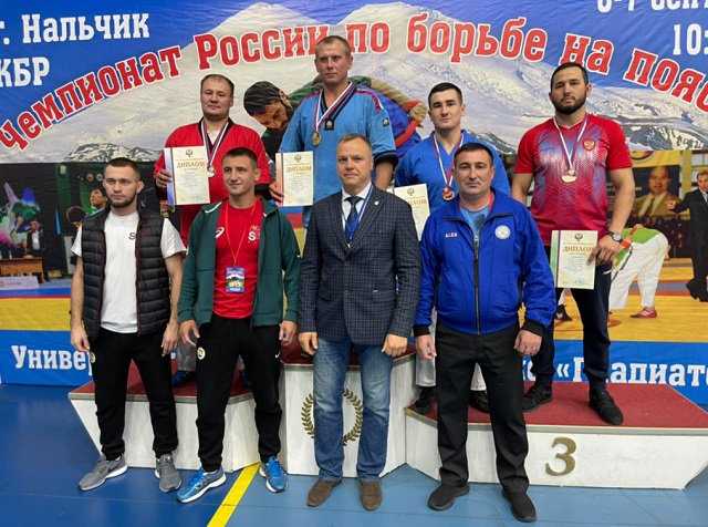 Сотрудник СИЗО-1 из Мордовии стал чемпионом России по борьбе на поясах