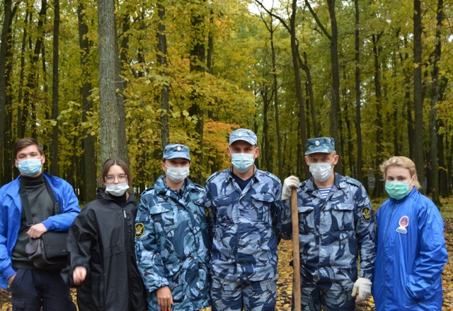 Сотрудники ИУУФСИН по Мордовии присоединились к акции «Лес Победы»