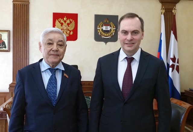 Врио Главы Мордовии  встретился с председателем Государственного Совета Республики Татарстан 