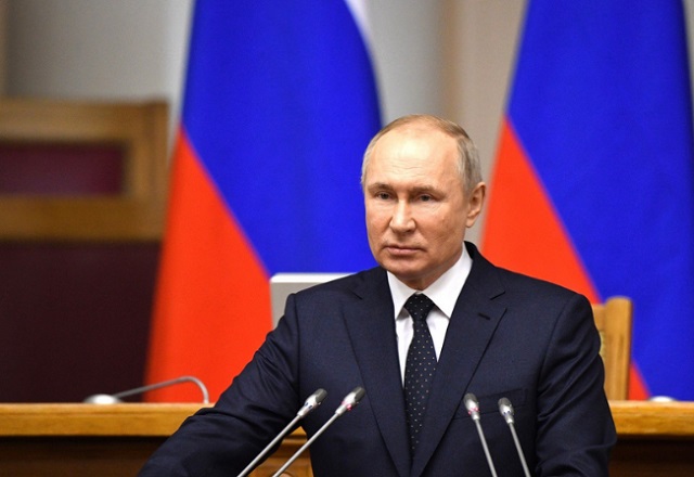 Президент России Владимир Путин встретился с членами Совета законодателей при Федеральном Собрании