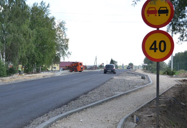 Владимир Чибиркин осмотрел участок автодороги в Ичалковском районе, где идут работы по отраслевому нацпроекту