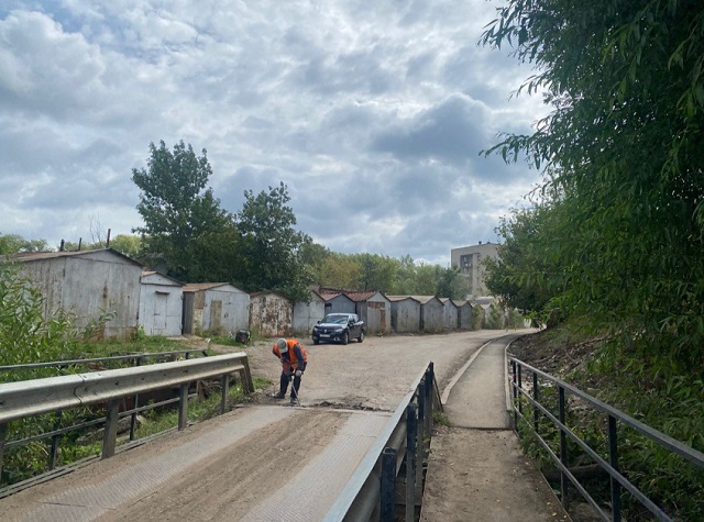 В Саранске действует ограничение движения у Чекаевского моста