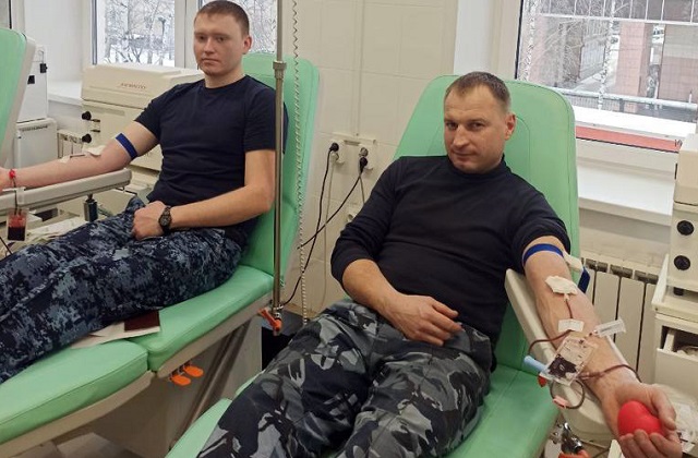 Сотрудники ОК УФСИН России по Мордовии приняли участие в акции по добровольной сдаче крови