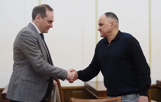Артём Здунов и Кирилл Дрогалин обсудили перспективы развития спидвея в Мордовии 