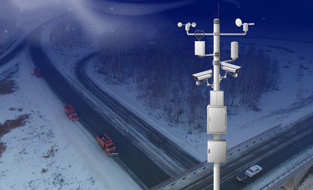 На федеральной трассе Р-178 в Мордовии установили новую интеллектуальную метеосистему