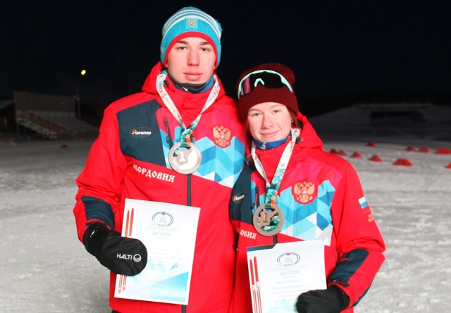 Лыжники из Мордовии - серебряные призёры первенства России