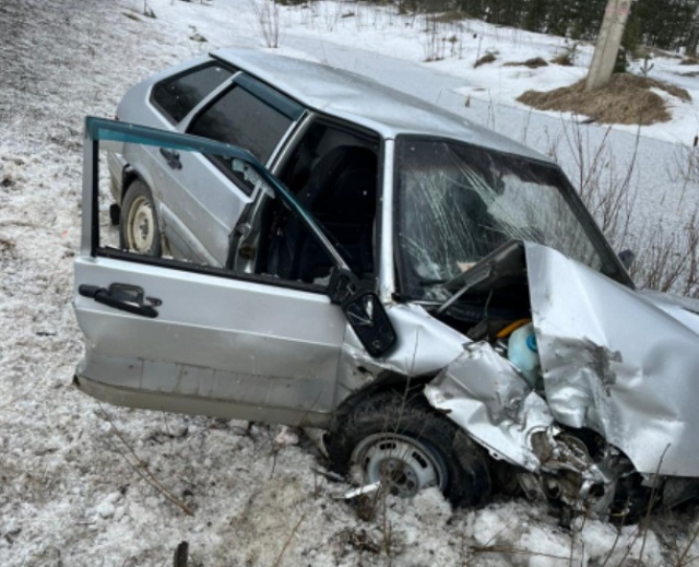 В Мордовии Chevrolet Viva столкнулась с ВАЗ-21140, пострадали двое