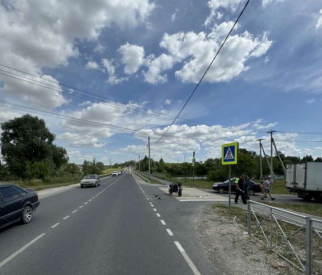 В Мордовии подростки 15 и 16 лет пострадали в ДТП с участием мотоцикла и 