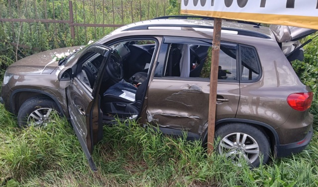 В пригороде Саранска из-за авто на 