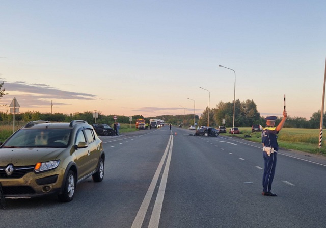 В Саранске в столкновении 5 автомобилей один человек погиб, двое пострадали