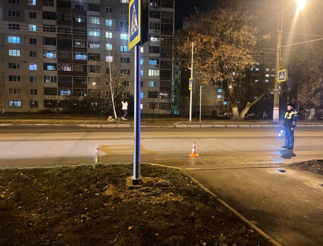 В Саранске на переходе водитель «Шевроле Нива» сбил женщину