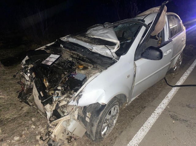 В Мордовии 32-летний водитель «Шевроле Лачетти» погиб, опрокинувшись в кювет