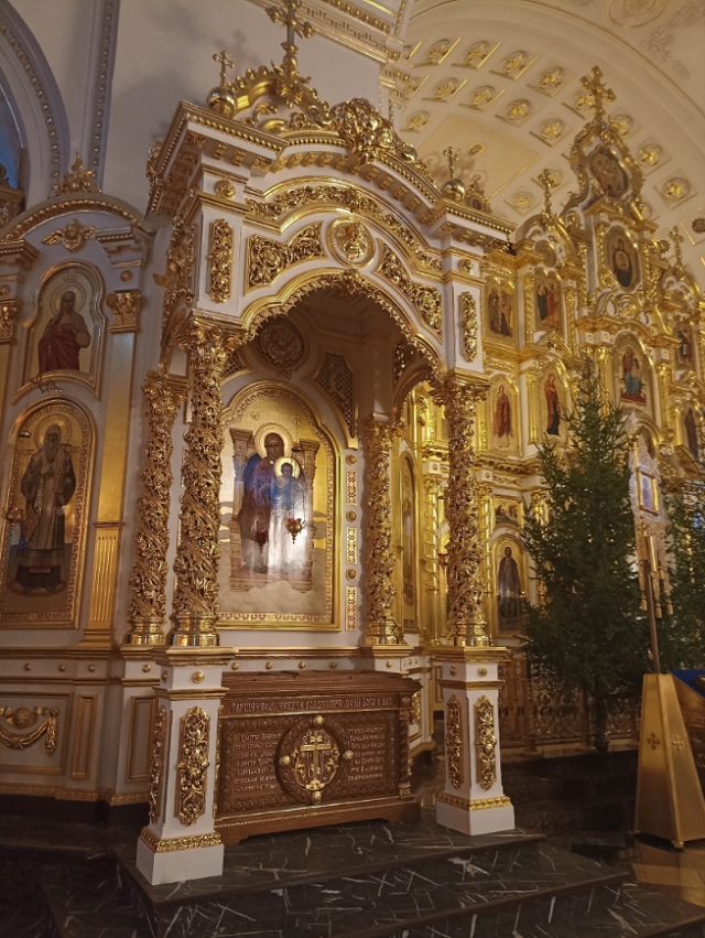 В главном храме Мордовии установлена новая рака для мощей священномученика Владимира Четверина