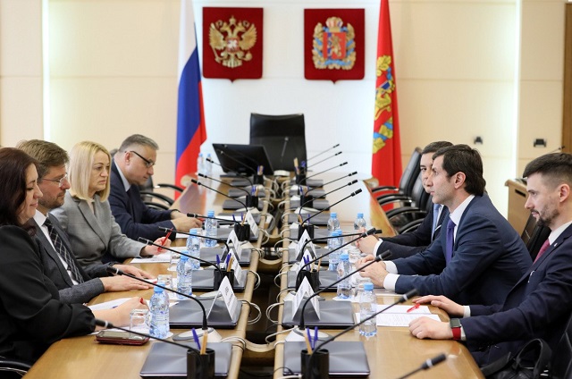 Делегация Мордовии находится с рабочим визитом в Красноярске
