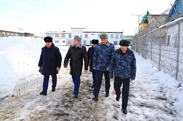 Прокурор Мордовии Сергей Лапин посетил исправительную колонию № 4 УФСИН по РМ