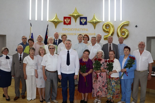 В Саранске торжественно отметили 96-летие со дня образования Мордовской прокуратуры