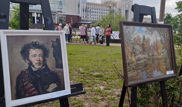 В Саранске прошел арт-фестиваль «Пушкинская феерия»