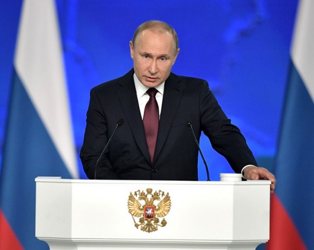 Владимир Путин обратится с Посланием Федеральному собранию 