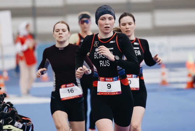 Представительницы Мордовии Арианна Блясова и Алина Малышева завоевали награды Кубка четырёх колец по дуатлону-спринт