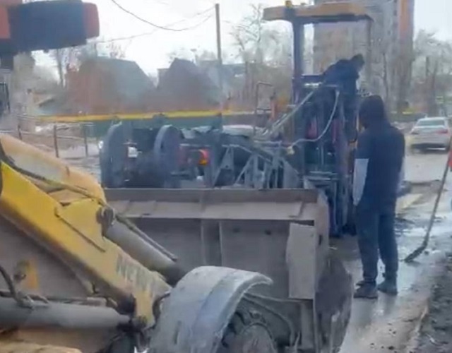 В Саранске ведется ямочный ремонт дорожного покрытия